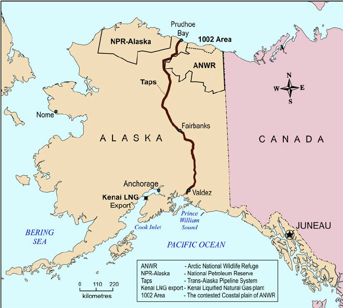 Трансаляскинский нефтепровод - конкурент СМП