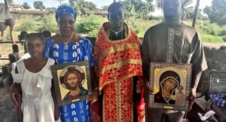 Протестанты Либерии переходят в Православие