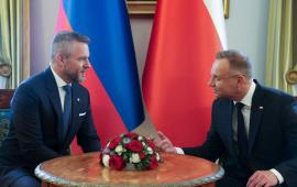 Президент Словакии Пётр Пеллигрини, находясь с официальным визитом в Польше